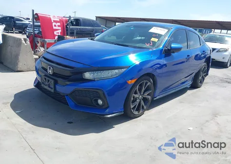 2018 Honda Civic Sport Touring z USA, uszkodzony, nr VIN SHHFK7H93JU210447